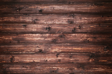 Old brown wooden texture background