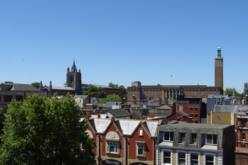 Views over Norwich City Centre