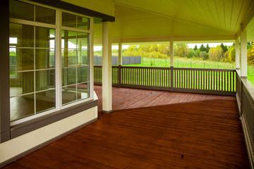 Fototapeta premium Porch of the elite house