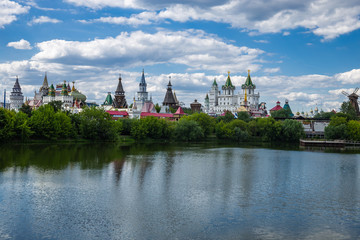 Obraz premium Izmaylovsky Kremlin in Moscow.