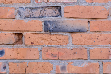 brickwork background of old brick