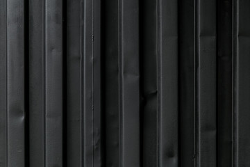 Close up Industrial Logistics Containers box from Cargo freight ship and transport trucks for Import Export