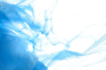 Blue color texture, gblue gradient plastic texture, Plastic bag for background, ligth blue background