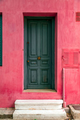 Old and beautiful ornate door