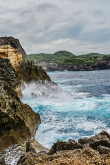 Fototapeta premium Coastline on Nusa Penida island