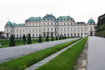 Deurstickers Belvedere, Vienna, Austria © natia
