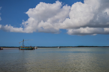 Pristine and Turquoise Portuguese Island near Inhaca Island in M