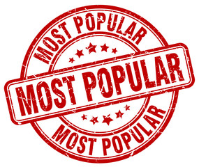 most popular red grunge round vintage rubber stamp