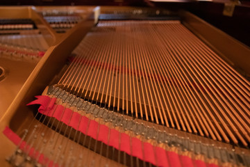 piano harp