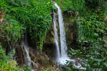 Waterfall in Gregorain villa in Tivoly