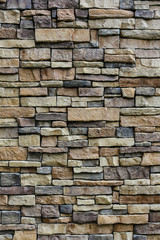 the stone wall texture background natural color.Background of stone wall texture photo.Natural stone wall texture for background.Old Brick  texture, Grunge brick wall background.