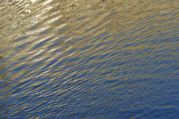 Textured Water in the River