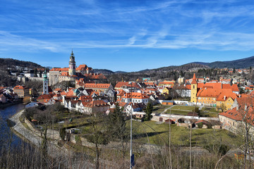 Krumlov town in South Bohemia
