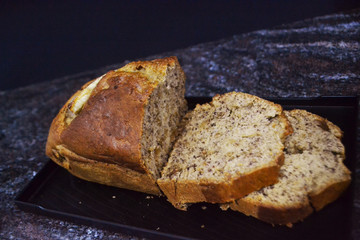 Vegan banana bread