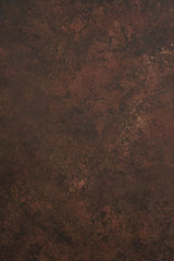 Brown red texture painted on canvas