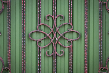 beautiful decorative metal elements forged wrought iron gates