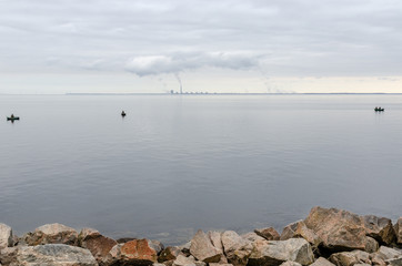 Nikopol, Ukraine. Old part of town.