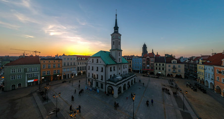 The Central Square Gliwice Sunset