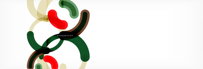 Circular lines design background