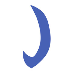 Main Chinese hieroglyphs calligraphy graphic symbol colored element (the HOOK)