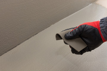 high elasticity of waterproofing materials on a cement basis