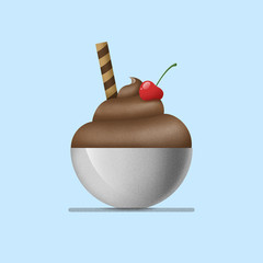 Soft serve ice cream