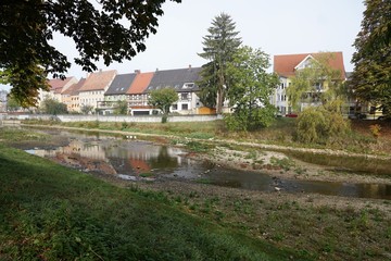 Fototapeta na wymiar Donau Fluss in Tuttlingen