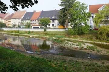 Fototapeta na wymiar Donau Fluss in Tuttlingen