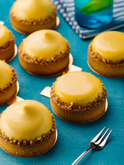 Apricot Tartlets, Homemade Gourmet Dessert