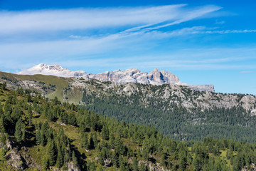 Dolomites Mountains, Passo Valparola, Cortina d'Ampezzo, Italy