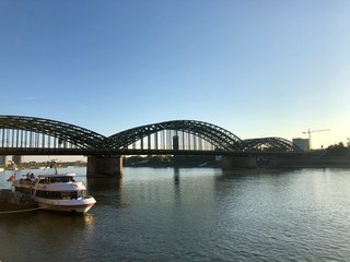 Fototapeta na wymiar Cologne Bridge Germany