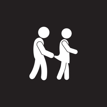 molest icon. Simple element illustration. molest symbol design template. Can be used for web and mobile