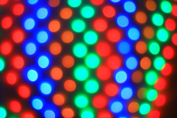 blurred image of colorful lights.Christmas background. holiday concept
