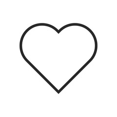Heart vector icon