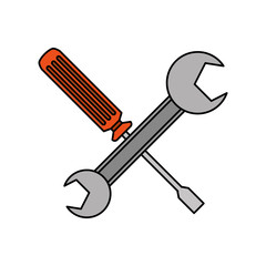 screwdriver and spanner tools