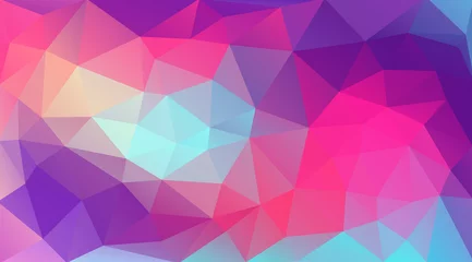 Foto auf Alu-Dibond Abstract colors treangle background for your design - Vector - Modern © igor_shmel