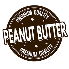 Peanut butter sign or stamp