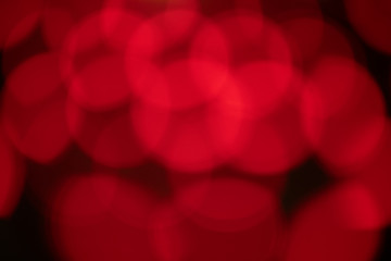 Red Bokeh