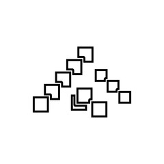 data icon. Element of Software development for mobile concept and web apps icon. Thin line icon for website design and development, app development