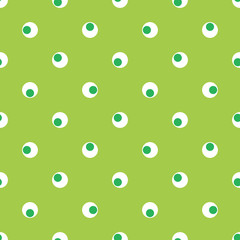 Abstract seamless pattern with dots, circles. Round background. Vector illustration.