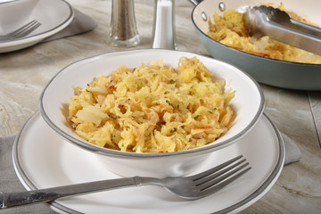 Baked spaghetti squash with garlic and parmesan