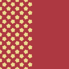 Floral background. Natural ornament. Invitation card. Leaflet with empty space for text. 