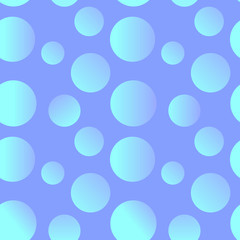 Seamless pattern with circles