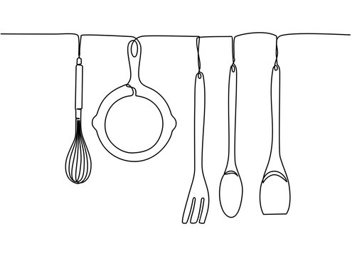 Utensils Sketch Stock Illustrations – 5,243 Utensils Sketch Stock  Illustrations, Vectors & Clipart - Dreamstime