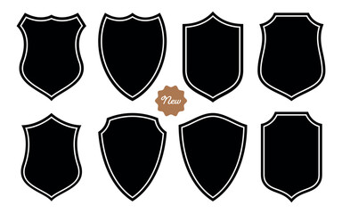 Badge Shape Set Vector Template