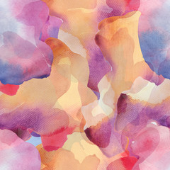 Stains. Spray. Seamless pattern with watercolor stains. Watercolor background for wallpapers, paper and fabric. Watercolor painting with beautiful stains. - Illustration