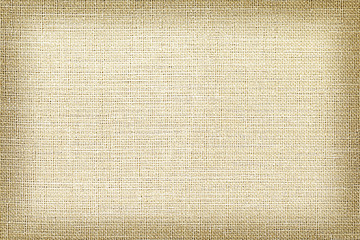 Brown linen fabric texture or background.