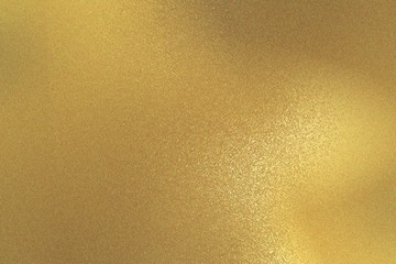 Abstract background, reflection rough gold metal texture