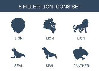 lion icons