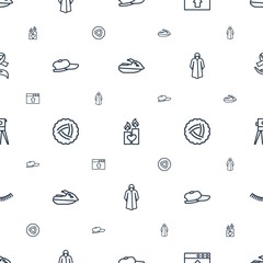 drawn icons pattern seamless white background